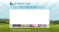 Desktop Screenshot of djtoursandtravel.com